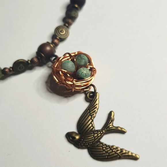 🐦HAND-CRAFTED NECKLACE - Picture 2 of 5